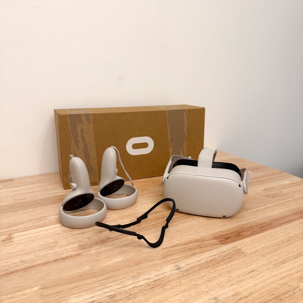 Meta Quest 2 128GB (Oculus 2) VR Headset in Box - No Charger | Tested